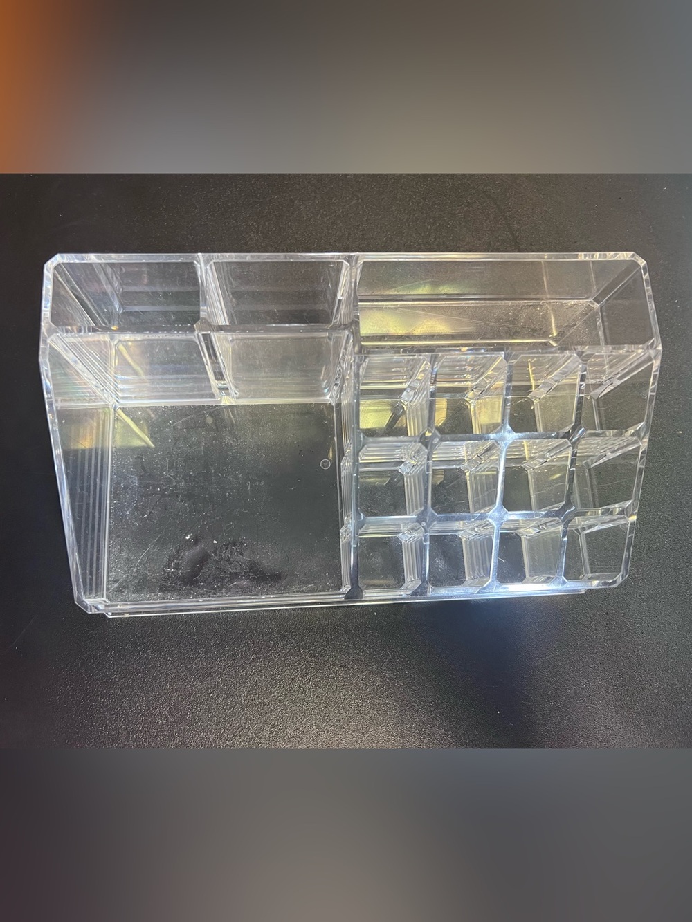 Clear Acrylic Makeup Organizer - Transparent Home Storage